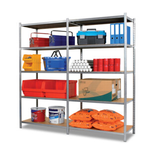 RAYONNAGE EPSILINE COMPACT GALVANISE (JUSQU'A 300 KG PAR TABLETTE)