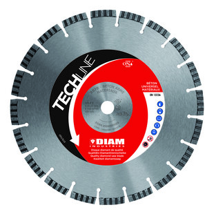 DISQUE A TRONCONNER DIAMANT BETON VIEUX TRES INTENSIF