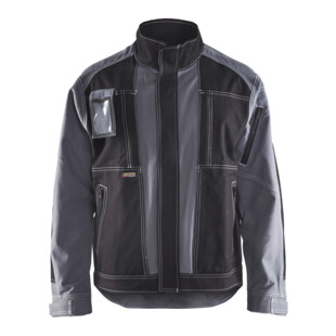 VESTE ARTISAN GRIS/NOIR