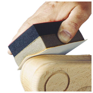 FEUILLE ABRASIVE AUTO-AGRIPPANTE 70 X 115 MM VC152 VELOUR