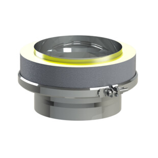 RACCORD SIMPLE/DOUBLE PAROI DUOTEN INOX