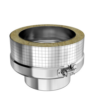 RACCORD SIMPLE/DOUBLE PAROI DUOTEN INOX