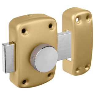 VERROU A BOUTON CYLINDRE