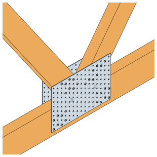 PLAQUE PERFOREE ACIER GALVANISE NP