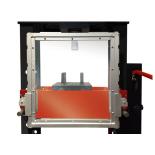 GRILLE DE PROTECTION POUR PRESSE HYDRAULIQUE EN PLEXIGLAS