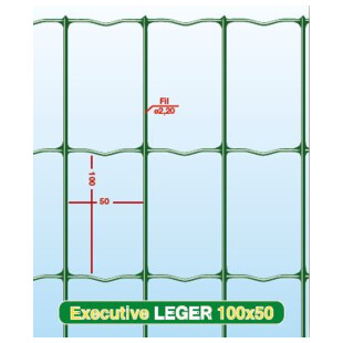 GRILLAGE SOUDE PLASTIFIE VERT EXECUTIVE LEGER