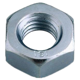 ECROU HEXAGONAL TYPE "HU" SERIE ACIER