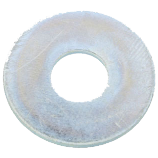 RONDELLE TOLERIE SERIE TO ACIER ZN BLANC