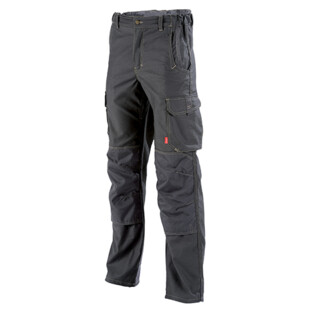 PANTALON HAKAN GRIS CHARCOAL + POCHE METRE