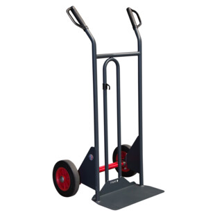 DIABLE ACIER A BAVETTE FIXE 350 KG A BASCULEMENT ASSISTE