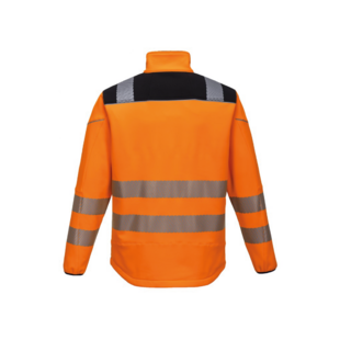 SOFTSHELL HAUTE VISIBILITE T402 ORANGE