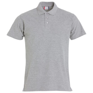 BASIC POLO GREY MELANGE