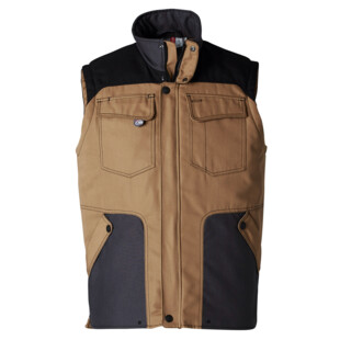 GILET MATELASSE OUTFORCE ELITE CAMEL/NOIR