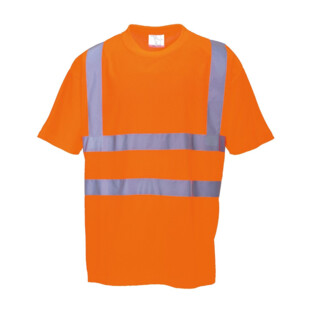 T-SHIRT HAUTE VISIBILITE RT23 ORANGE