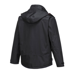 PARKA NOIR RESPIRANT 3-EN-1 S553