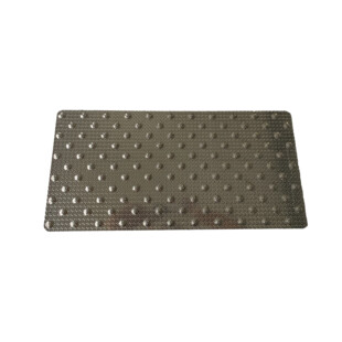 BANDE D'EVEIL VIGILANCE METAL WACCESS 825X420 MM ALUMINIUM