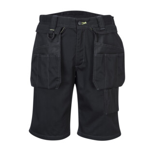 BERMUDA POCHES FLOTTANTES NOIR PW345