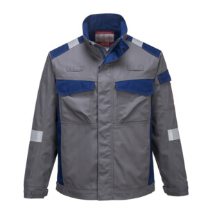 VESTE MULTIRISQUES GRISE FR08