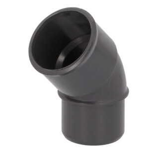 COUDE PVC MALE-FEMELLE A 45° HOMETECH