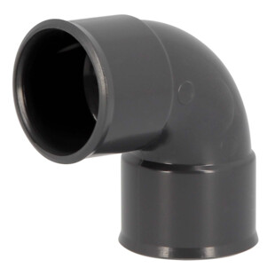 COUDE PVC FEMELLE-FEMELLE A 87°30  HOMETECH