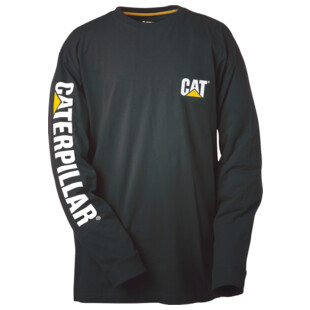 TEE SHIRT MANCHES LONGUES BANNER NOIR