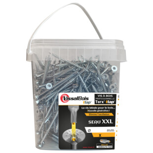 VIS A BOIS VISSALBOIS TTAP TX FILET PARTIEL ZN SEAU XXL