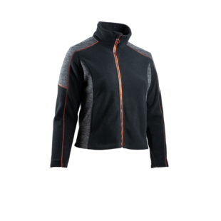 VESTE POLAIRE FEMME AVA NOIR/GRIS