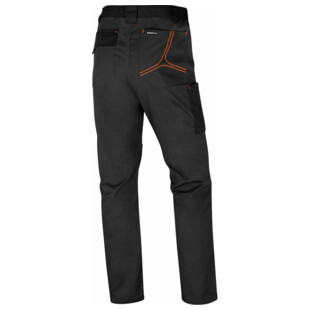 PANTALON DE TRAVAIL FEMME MACH2 GRIS/ORANGE