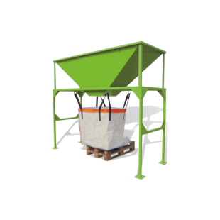 TREMIE DE REMPLISSAGE BIGBAG SUR PIEDS