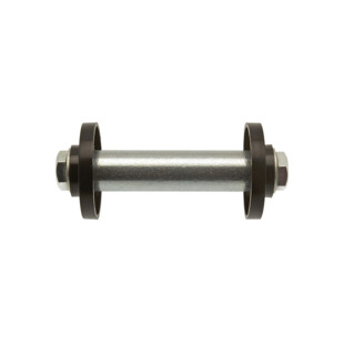 AXE ACIER Ø20 POUR ROUE BROUETTE