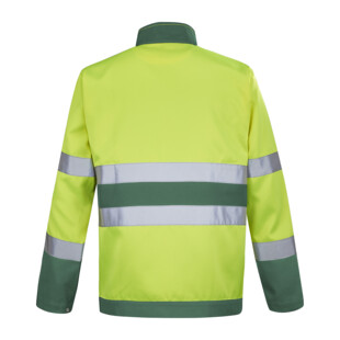 BLOUSON FLUO BASE XP JAUNE FLUO/VERT AMAZONIE