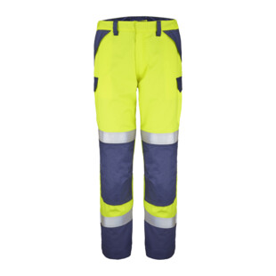 PANTALON ATEX HV 260 XP LINZOR JAUNE FLUO/MARINE