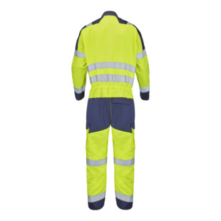 COMBINAISON 2 ZIP ATEX HV 260 XP PANIRI JAUNE FLUO/MARINE