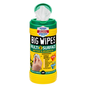 LINGETTE NETTOYANTE ET DESINFECTANTE BIG WIPES