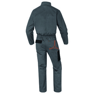 COMBINAISON DE TRAVAIL MACH 2 DOUBLE ZIP GRIS/ORANGE