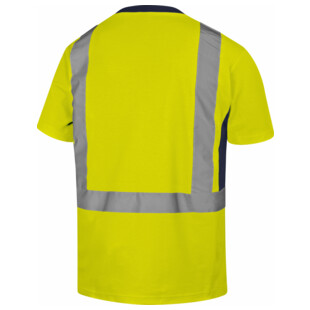 TEE-SHIRT HAUTE VISIBILITE NOVA JAUNE FLUO
