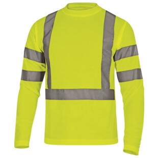 TEE-SHIRT HAUTE VISIBILITE STAR JAUNE FLUO