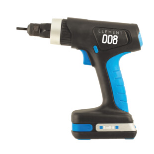 SERTISSEUSE SUR BATTERIE COMPACTE ELEMENT POUR ÉCROUS À SERTIR