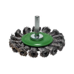 BROSSE CIRCULAIRE SUR TIGE MECHES TORSADEES