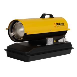 CHAUFFAGE AIR PULSE MOBILE AU FUEL A COMBUSTION DIRECTE