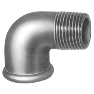 COUDE 90° PETIT RAYON MALE - FEMELLE N°92 NOIRE