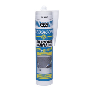MASTIC SILICONE NEUTRE GEBSICONE W2 310 ML