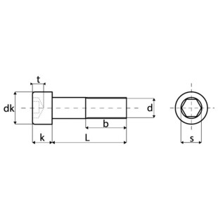 VIS A METAUX CHC INOX A2