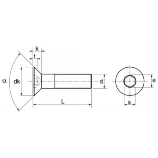 VIS A METAUX FHC INOX A2