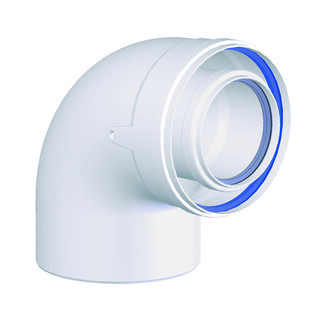 COUDE VENTOUSE Ø 80/125