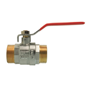 VANNE A SPHERE MALE/MALE POIGNEE PLATE "SMART"