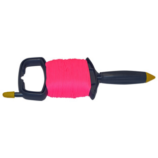 ENROULEUR DE TRESSE POLYPROPYLENE FLUO ROSE