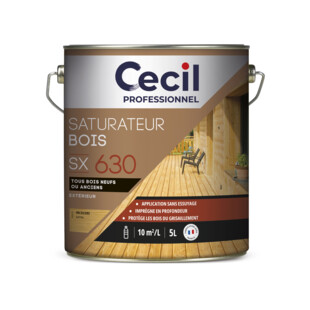 SATURATEUR BOIS JARDIN SX 630