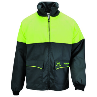 VESTE PRIOR FI005B NOIR/JAUNE
