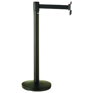 BARRIERE DELIMITATION CEINTURE RETRACTABLE SOCLE PACEO LOT DE 2